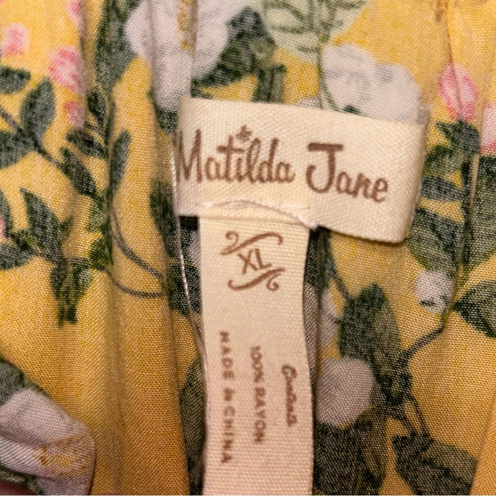 Matilda Jane Sz XL Hooked On a Feeling Off The Shoulder Dress. - Picture 3 of 5